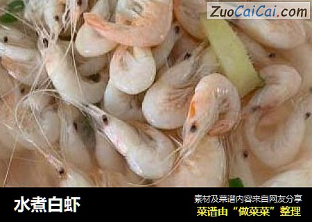 水煮白虾
