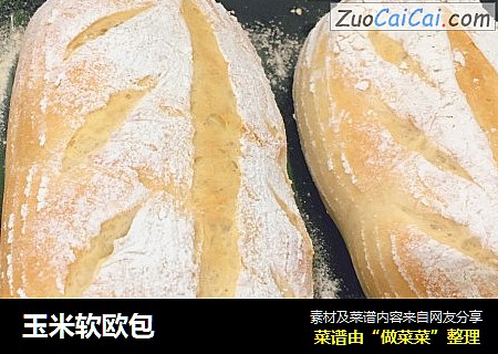 玉米软欧包