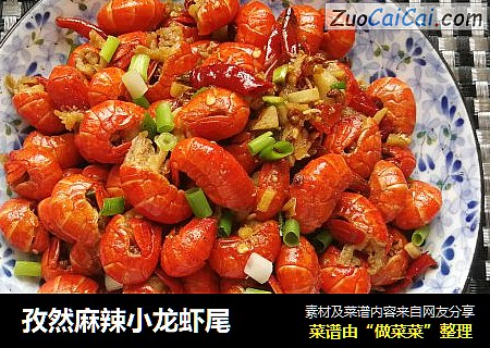 孜然麻辣小龙虾尾