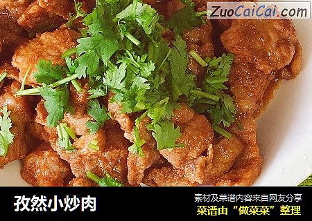 孜然小炒肉
