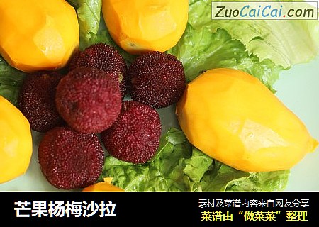 芒果杨梅沙拉