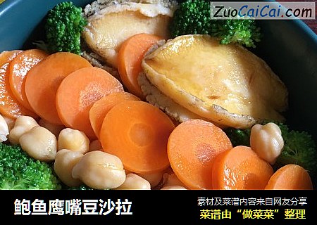 鲍鱼鹰嘴豆沙拉