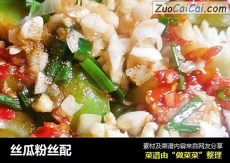 丝瓜粉丝配