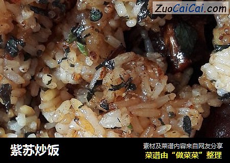 紫苏炒饭