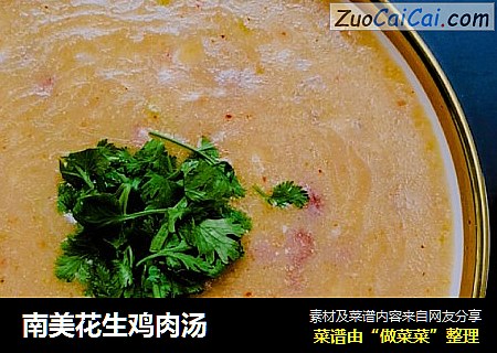 南美花生鸡肉汤