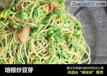 培根炒豆芽