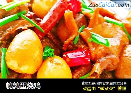 鹌鹑蛋烧鸡