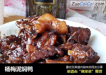杨梅泥焖鸭