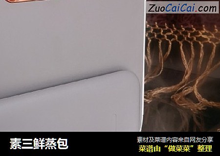 素三鲜蒸包
