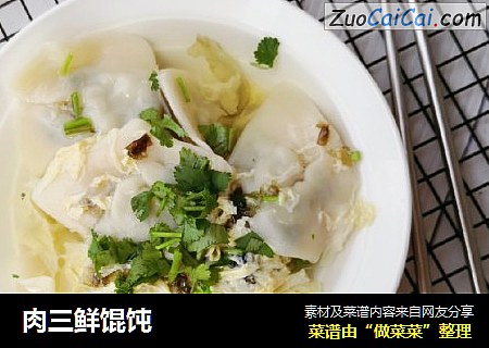 肉三鲜馄饨