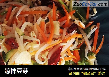 凉拌豆芽