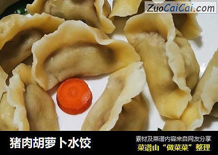 猪肉胡萝卜水饺