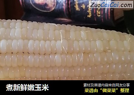 煮新鲜嫩玉米