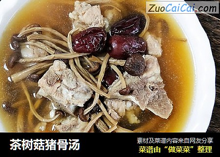 茶树菇猪骨汤