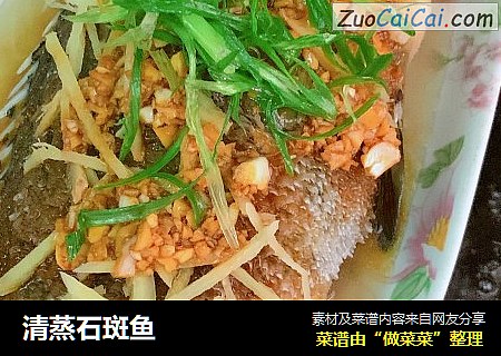 清蒸石斑鱼