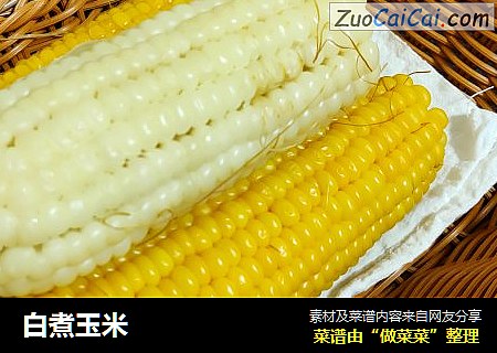 白煮玉米