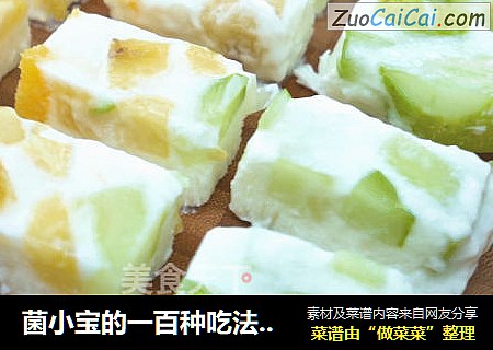 菌小宝的一百种吃法之水果酸奶冻