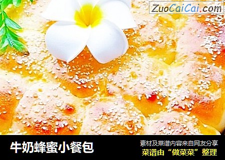 牛奶蜂蜜小餐包