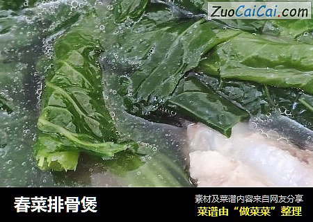 春菜排骨煲