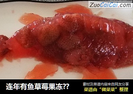 连年有鱼草莓果冻??