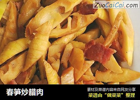 春笋炒腊肉