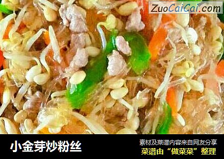 小金芽炒粉丝
