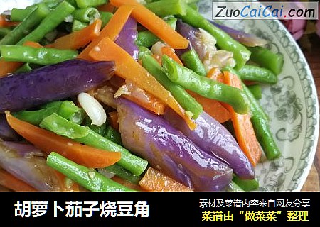 胡萝卜茄子烧豆角