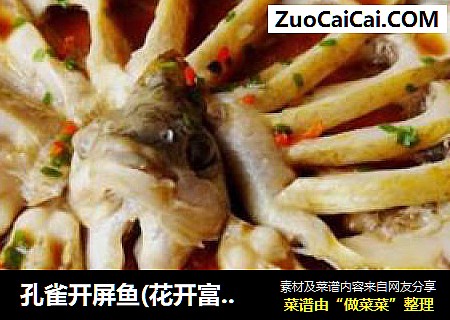 孔雀开屏鱼(花开富贵)