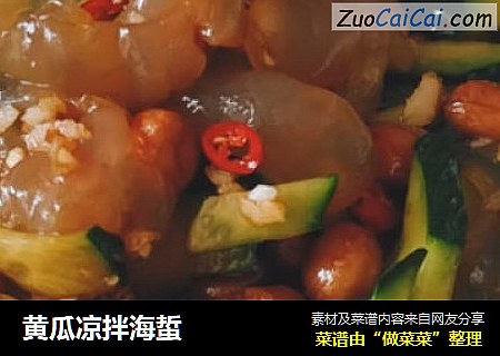 黄瓜凉拌海蜇