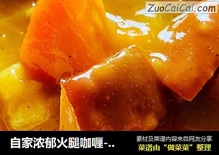 自家浓郁火腿咖喱-不吃米饭的都可以吃上满满一碗