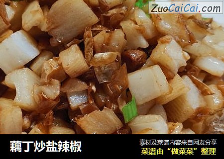 藕丁炒盐辣椒