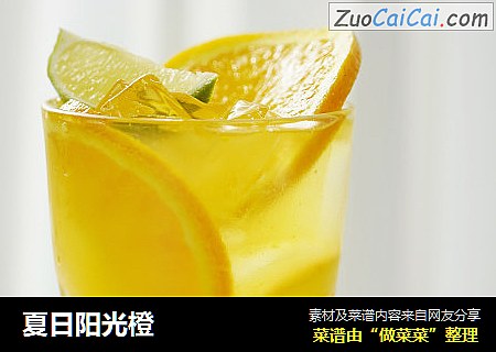 夏日阳光橙