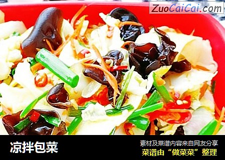 凉拌包菜