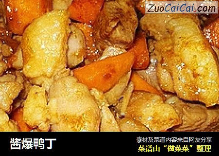 酱爆鸭丁