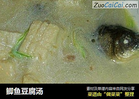鲫鱼豆腐汤