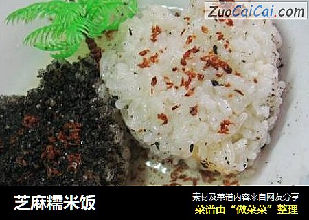芝麻糯米饭
