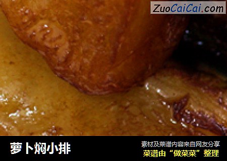 萝卜焖小排