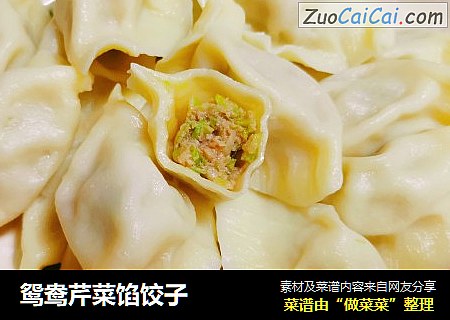 鸳鸯芹菜馅饺子