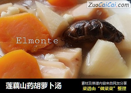莲藕山药胡萝卜汤