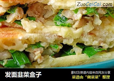 发面韭菜盒子