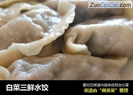 白菜三鲜水饺