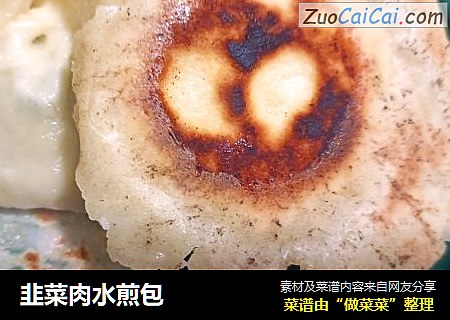 韭菜肉水煎包