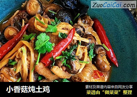 小香菇炖土鸡