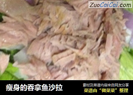 瘦身的吞拿鱼沙拉