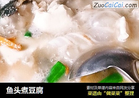 鱼头煮豆腐