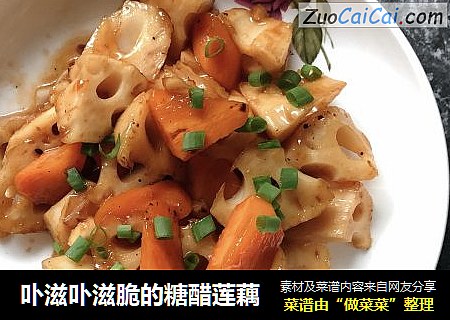 卟滋卟滋脆的糖醋莲藕