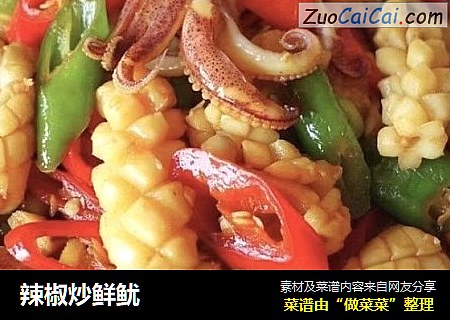 辣椒炒鲜鱿