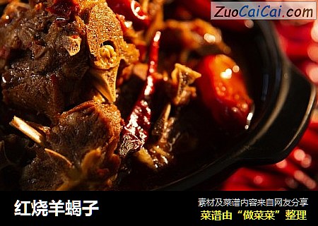 红烧羊蝎子