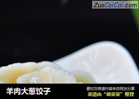 羊肉大葱饺子