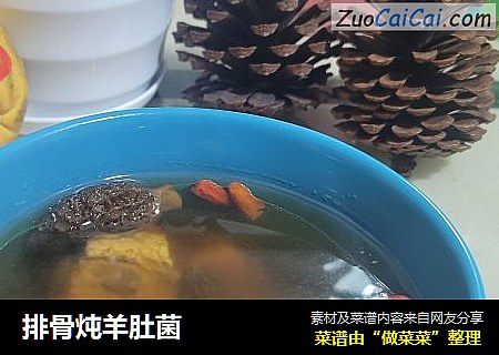 排骨炖羊肚菌